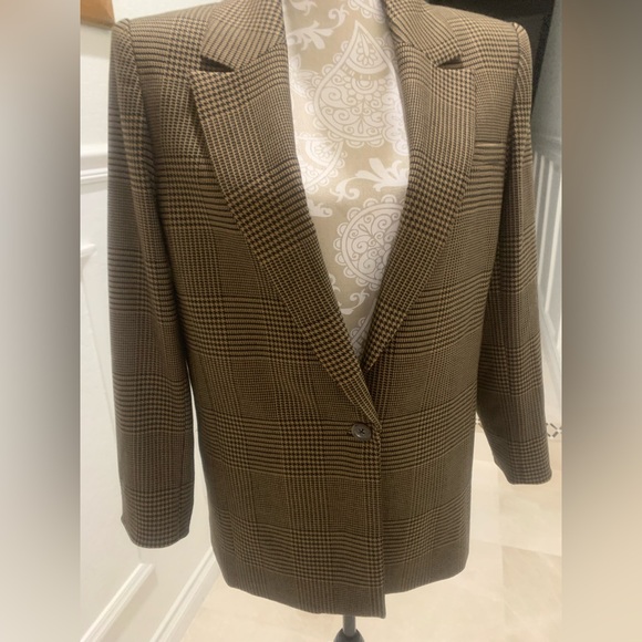 Alice and Olivia Colley Strong Shoulder Blazer Size 4 - Picture 11 of 14